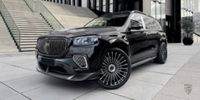 Mercedes GLS X167 2019– LRT Carbon bodykit-sats (för Maybach 2023+) foto 6