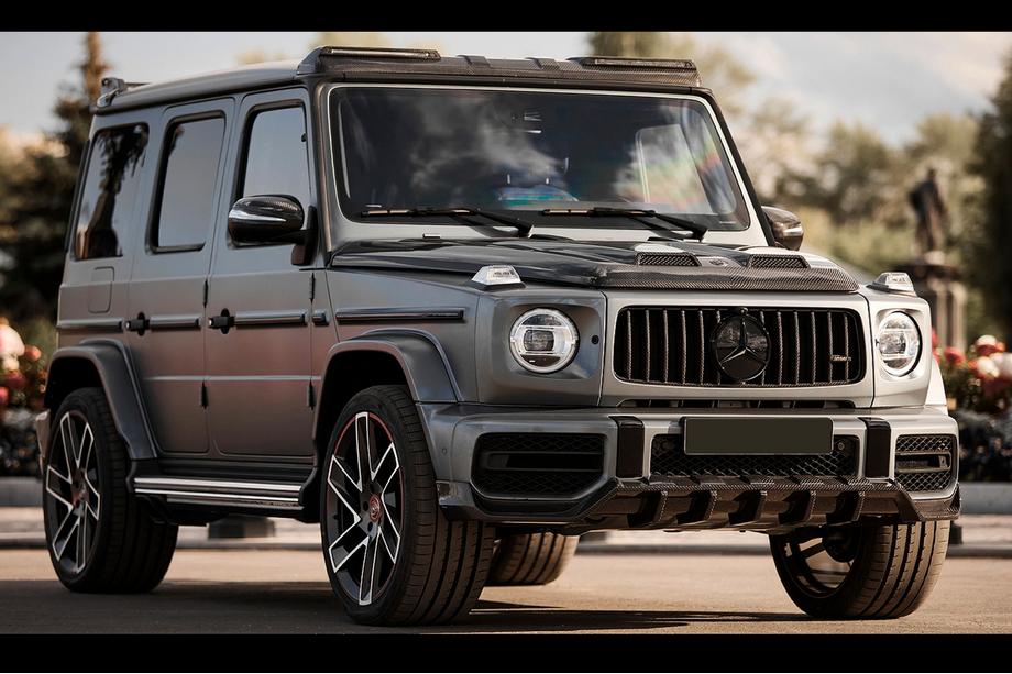Mercedes G-Class W463 2018–2024 LRT Carbon karosskit (för G63 AMG) Image