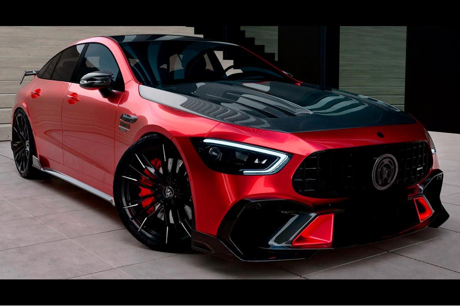 Mercedes AMG GT 4 X290 2018– LRT Carbon bodykit (för GT63 2018-2022) Image