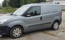 Opel Combo 2012–2018 Sidorör Black (2 st, rostfritt stål) 70 mm, standardfäste foto 2