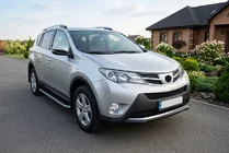 Toyota Rav 4 2013–2018 Sidosteg Tayga Grey (2 st, aluminium) foto 1