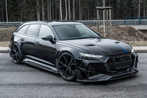Audi A6 C8 2018–2025 MNSR Carbon bodykit-kit (för RS6, smitt kolfiber) foto 6