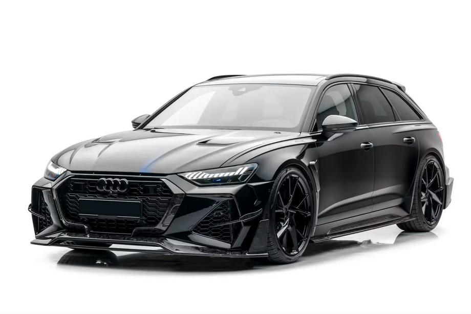 Audi A6 C8 2018–2025 MNSR Carbon bodykit-kit (för RS6, smitt kolfiber) Image