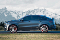 Mercedes GLE Coupé C292 2015–2019 MNSR Carbon V1 bodykit (för GLE63) foto 2