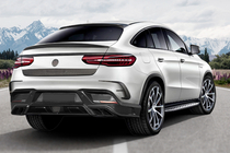 Mercedes GLE Coupé C292 2015–2019 MNSR Carbon V2 karosserikit (för GLE63) foto 2