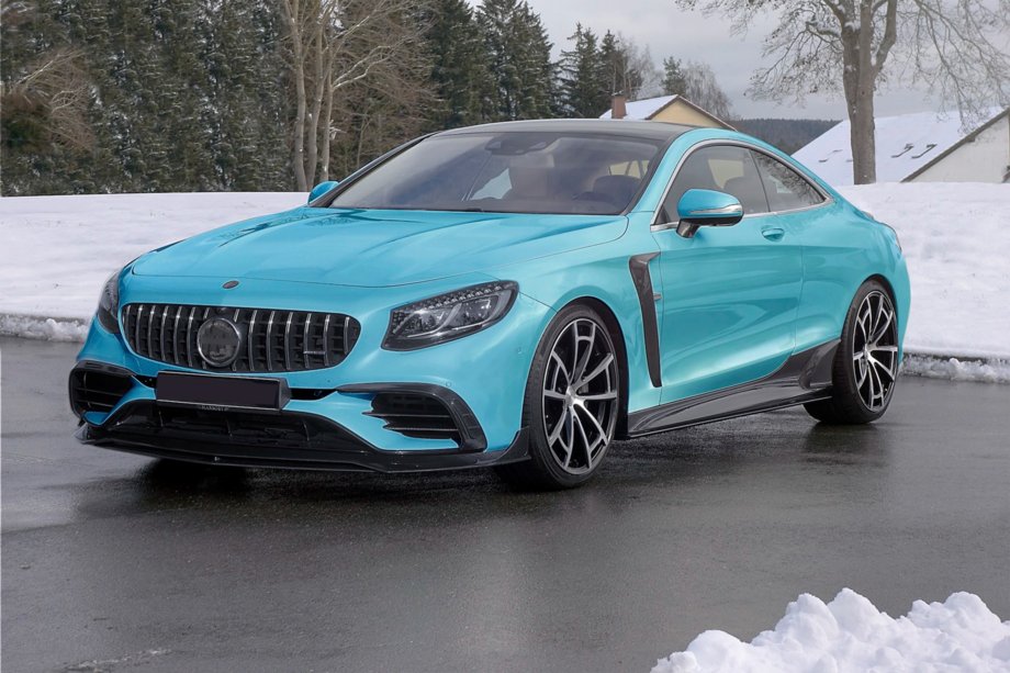 Mercedes S-class C217 Coupé 2014–2020 MNSR Carbon karossats (för S63 Coupe 2017-2020) Image