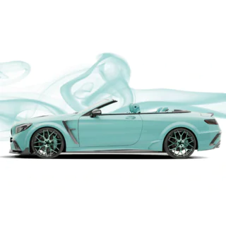 MNSR Carbon bodykit-kit (för S63 Cabrio 2017-2020, smidd kolfiber) Mercedes S-class C217 Coupé 2014–2020 foto 3