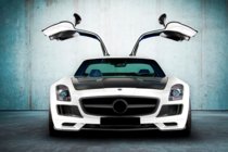 Mercedes SLS C197 2010–2014 Bodykit-kit MNSR Carbon foto 8