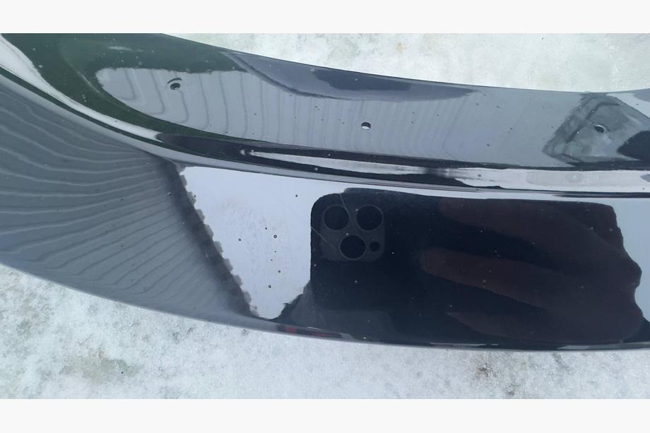 BMW 3-serien F30/F31 2012–2019 Rea: Främre frontlip DPT V-3 (för M3 F80, blank svart) Foto 3