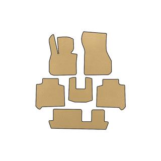 EVA bilmattor (3 rader, för F46, beige) BMW 2-serien Active Tourer F45/F46 2014–2021
