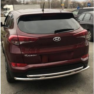 Bakre skyddsbåge AK002-2 (rostfritt stål) Hyundai Tucson TL 2016–2021