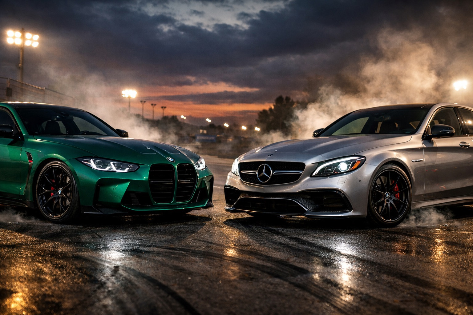 Jämförelse: BMW M3 vs Mercedes C63