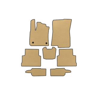 EVA-mattor (3 rader, beige)
