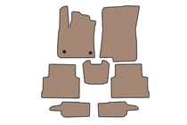 Dacia Jogger 2022– Gummimattor Carsuit (3 rader, Beige) foto 1