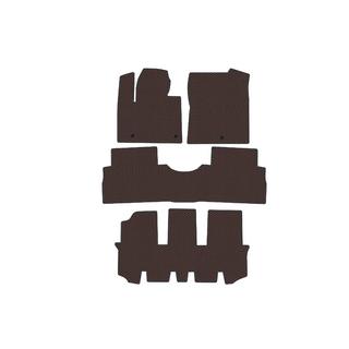 Gummimattor Carsuit (3 rader, brun) Hyundai Santa Fe 4 2018–2023 foto 1