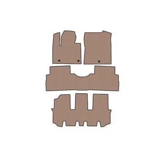 Gummimattor Carsuit (3 rader, Beige) Hyundai Santa Fe 4 2018–2023 foto 1