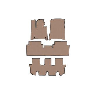 Gummimattor Carsuit (3 rader, Beige) Hyundai Santa Fe 5 2023– foto 1