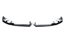 BMW 5/i5-serie G60/G60E/G61 2023– Frontläpp till främre stötfångare Lip Gloss Black (för M-Sport) foto 3