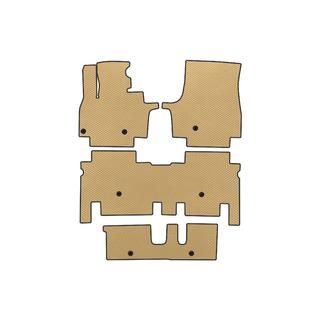EVA-mattor (3 rader, beige)