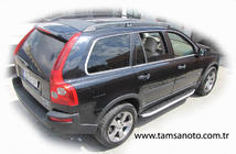 Volvo XC90 2002–2014 Sidosteg Fullmond (2 st, aluminium) foto 2
