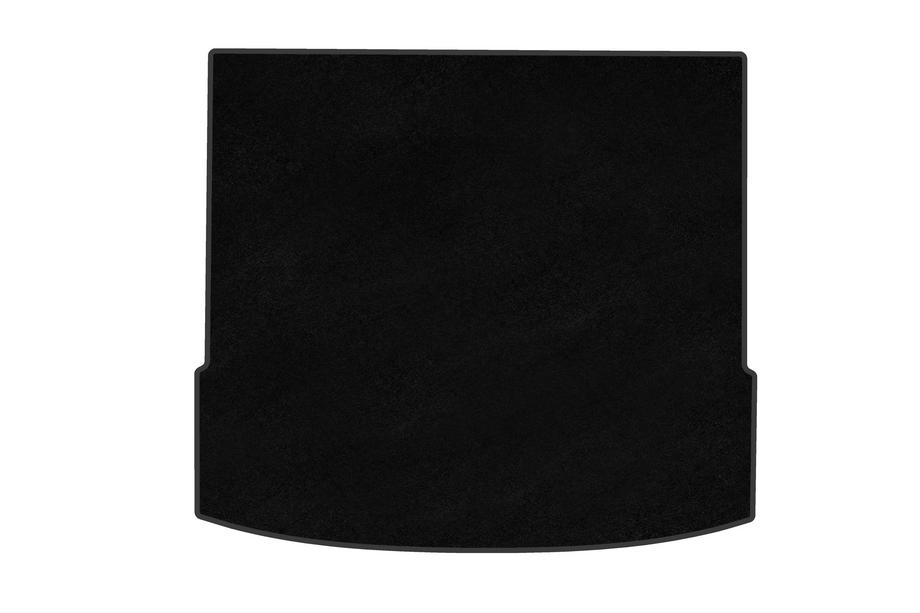 Audi Q6 2022– Textil bagagerumsmatta Premium (Svart) Image