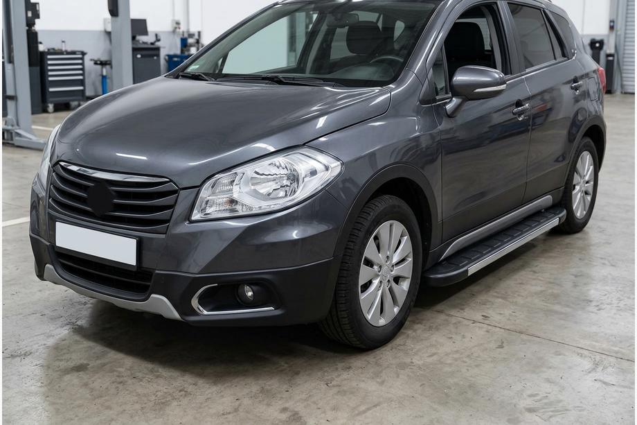 Suzuki SX4 S-Cross 2013–2016 Sidosteg Duru (2 st, aluminium) Image