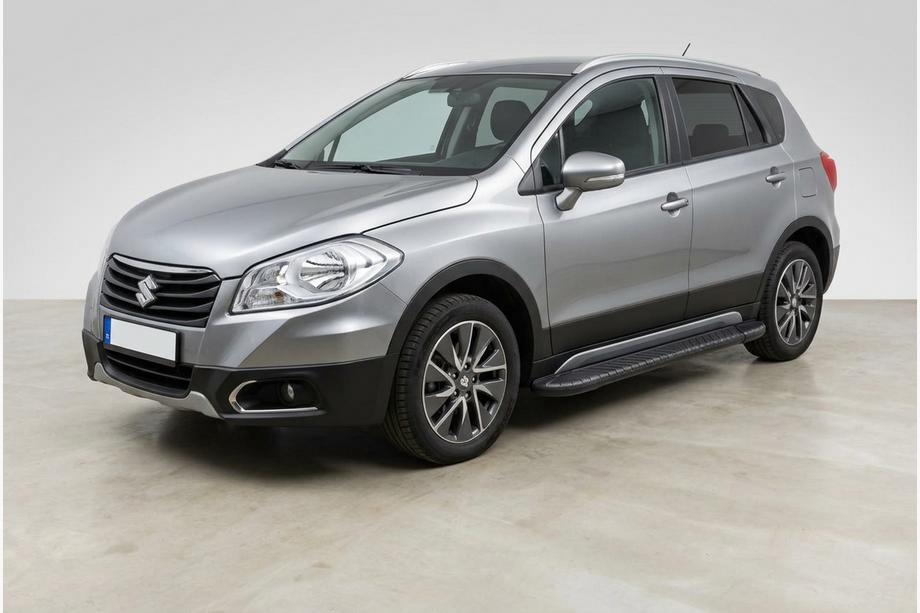 Suzuki SX4 S-Cross 2013–2016 Sidosteg Bosphorus Black (2 st, aluminium) Image
