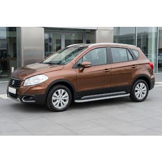 Sidosteg Tayga Grey (2 st, aluminium) Suzuki SX4 S-Cross 2013–2016 foto 1