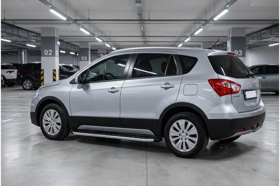 Suzuki SX4 S-Cross 2013–2016 Sidosteg Fullmond (2 st, aluminium) Image
