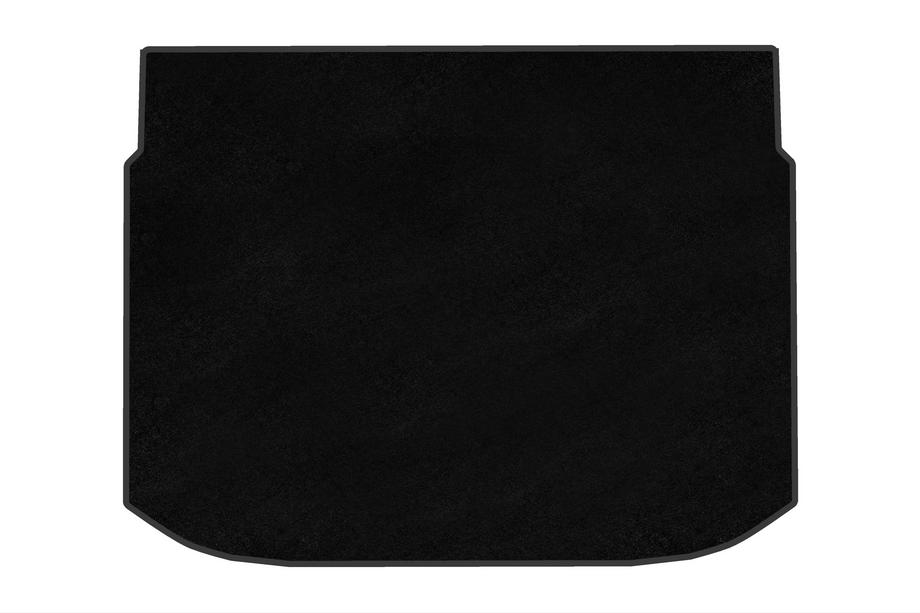 Nissan Qashqai 2021– Textil bagagerumsmatta Premium V1 (El, Svart) Image