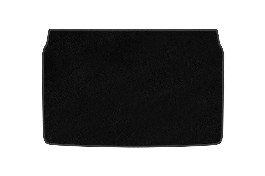 Opel Corsa F 2019– Premium bagagerumsmatta i textil (Elektro, Svart) Image