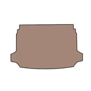 Gummimatta för bagageutrymme (Electro, beige)