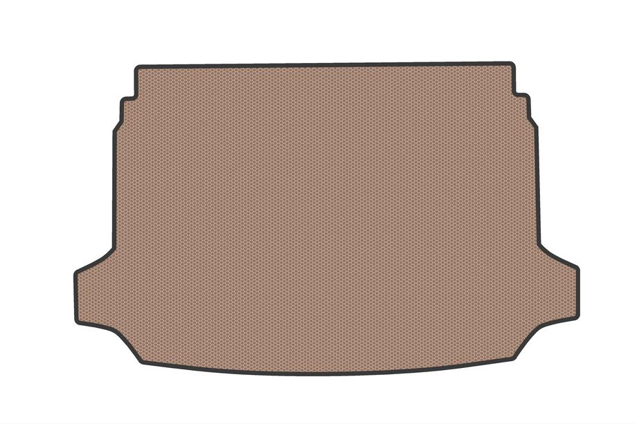 Fiat 600/600e 2023– Gummimatta för bagageutrymme (Electro, beige) Image