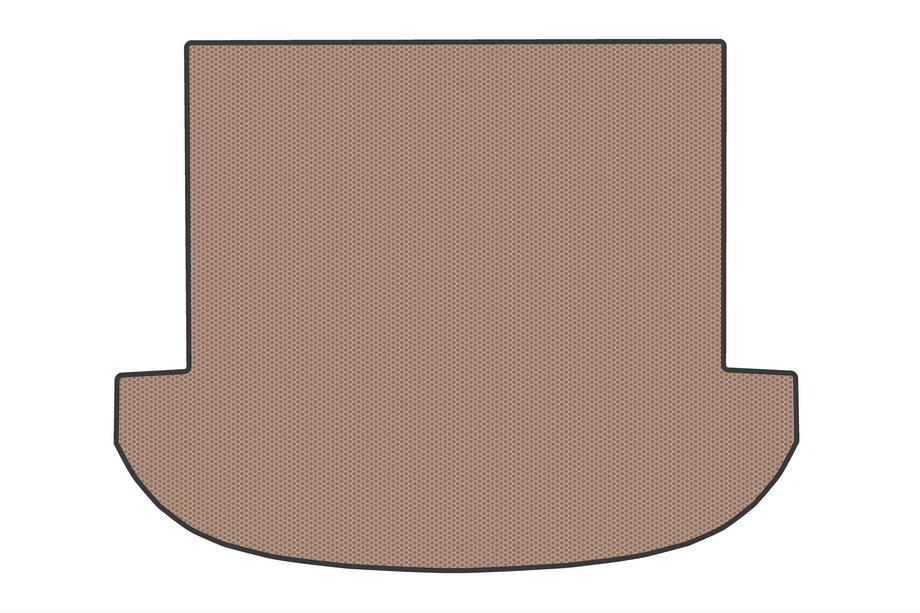 Hyundai Santa Fe 4 2018–2023 Gummimatta till bagageutrymmet (Beige) Image