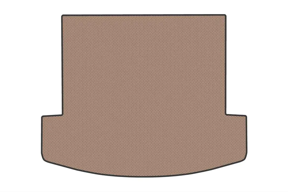 Hyundai Santa Fe 5 2023– Bagagerumsmatta i gummi V1 (Beige) Image
