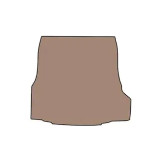 Gummimatta för bagageutrymmet (2021-2024, beige) foto 1