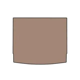 Bagagerumsmatta i gummi V1 (Beige)