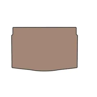 Bagagerumsmatta i gummi V1 (Beige)