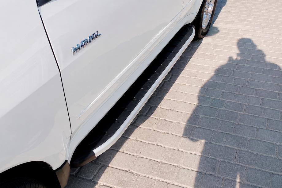 GreatWall Haval/Hover H3 2005–2013 Sidosteg Fullmond (2 st, aluminium) Image