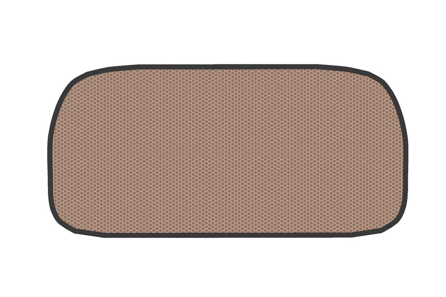 Tesla Model Y 2020– Gummimatta till främre bagageutrymme (för Juniper 2025-, beige) Image