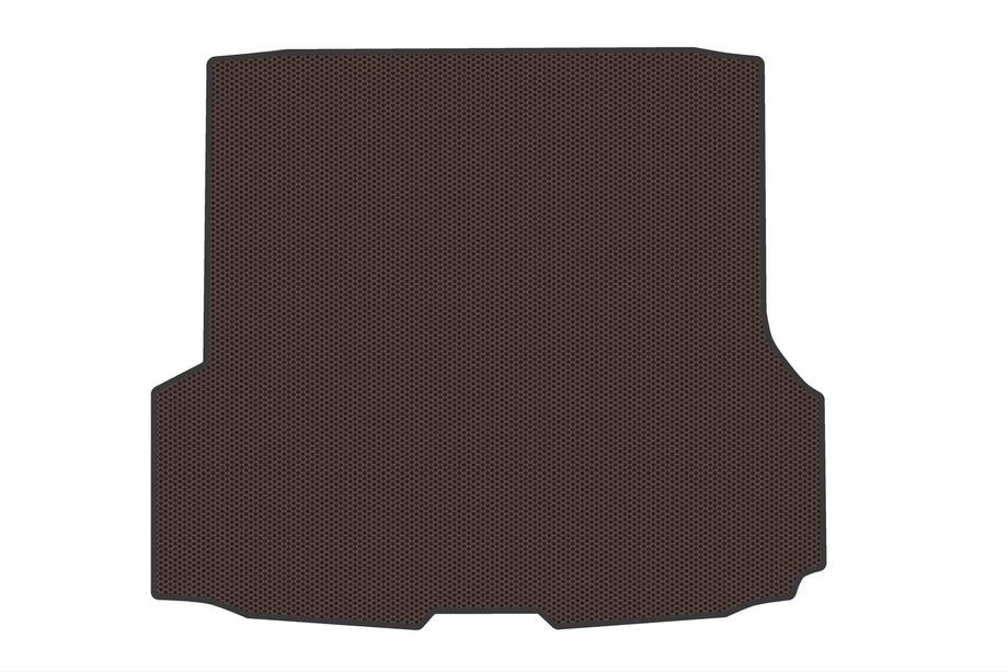 BMW 4-serie F32/F33/F36 2012–2020 Gummimatta till bagageutrymmet (För F36, brun) Foto 1