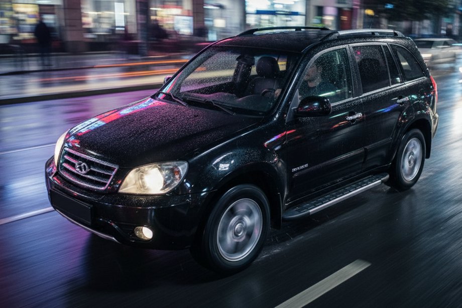 Chery Tiggo 3 2005– Sidosteg Duru (2 st, aluminium) Image