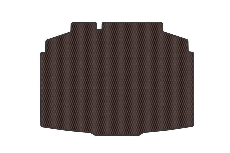 Skoda Fabia 2021– Gummibagagerumsmatta (HB, brun) Image