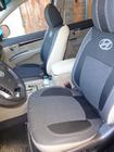 Hyundai Santa Fe 2 2006–2012 Sätesöverdrag (konstläder↗tyg, Premium) foto 9