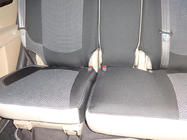Hyundai Santa Fe 2 2006–2012 Sätesöverdrag (konstläder↗tyg, Premium) foto 14