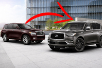 Infiniti QX56 2010–2013 Facelift-kit för QX80 2024 foto 1