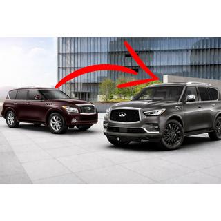 Facelift-kit för QX80 2024 Infiniti QX56 2010–2013 foto 1