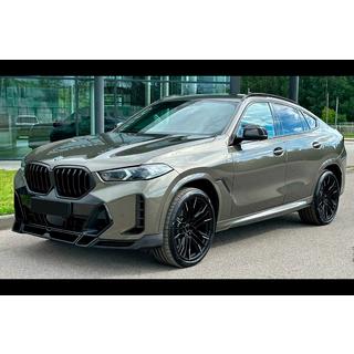 Frontläpp Lip LRT till främre stötfångare (för M-Sport 2023+, kolfiber) BMW X6 G06 2019–2027 foto 4