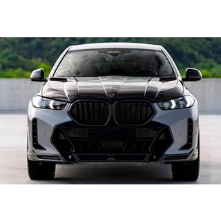Frontläpp Lip LRT till främre stötfångare (för M-Sport 2023+, kolfiber) BMW X6 G06 2019–2027 foto 3