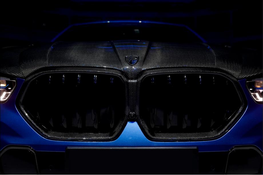 BMW X6 G06 2019–2027 Grillram LRT (2023+, Carbon) Image